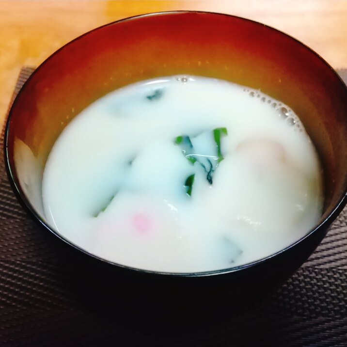 5分で!あっさりこくうま豆乳すーぷ